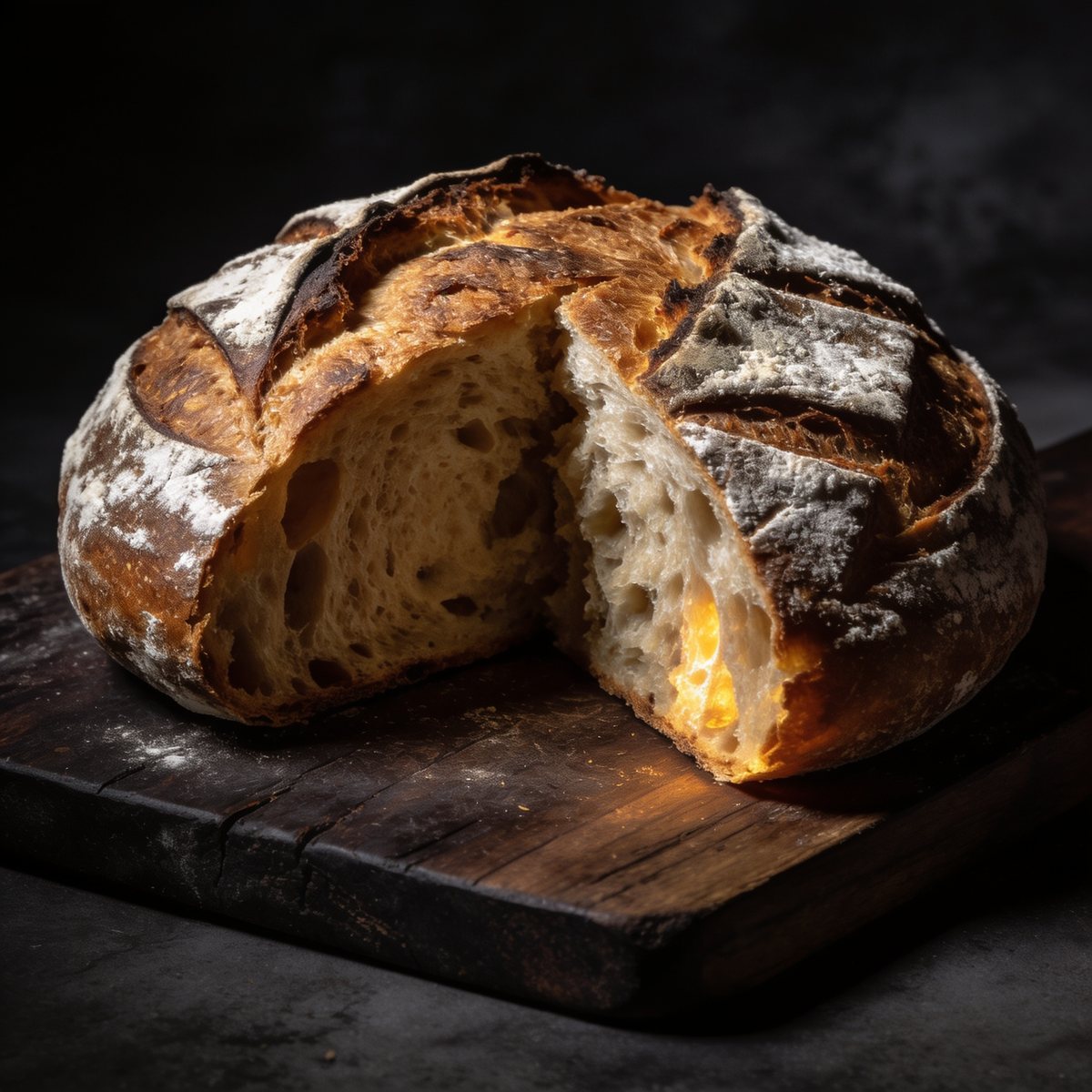Wholemeal sourdough loaf